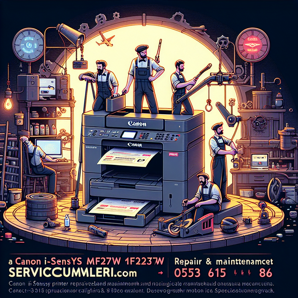 ServisCozumleri.com | Canon i-SENSYS MF237w Yazıcı Tamir ve Bakım Uzmanı | Tuzla - İletişim: 0553 615 15 86