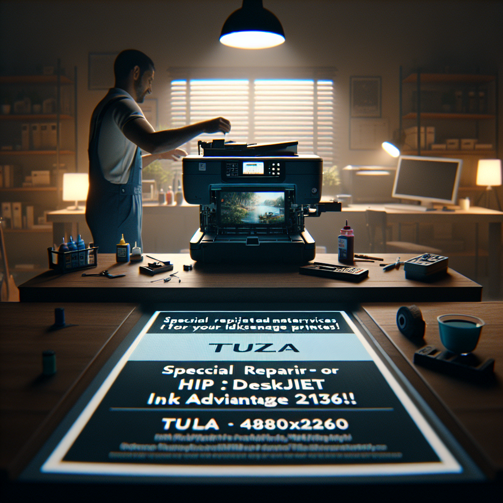 HP DeskJet Ink Advantage 2136 Yazıcılarınız İçin Özel Tamir ve Bakım Hizmetleri! Tuzla - ServisCozumleri.com