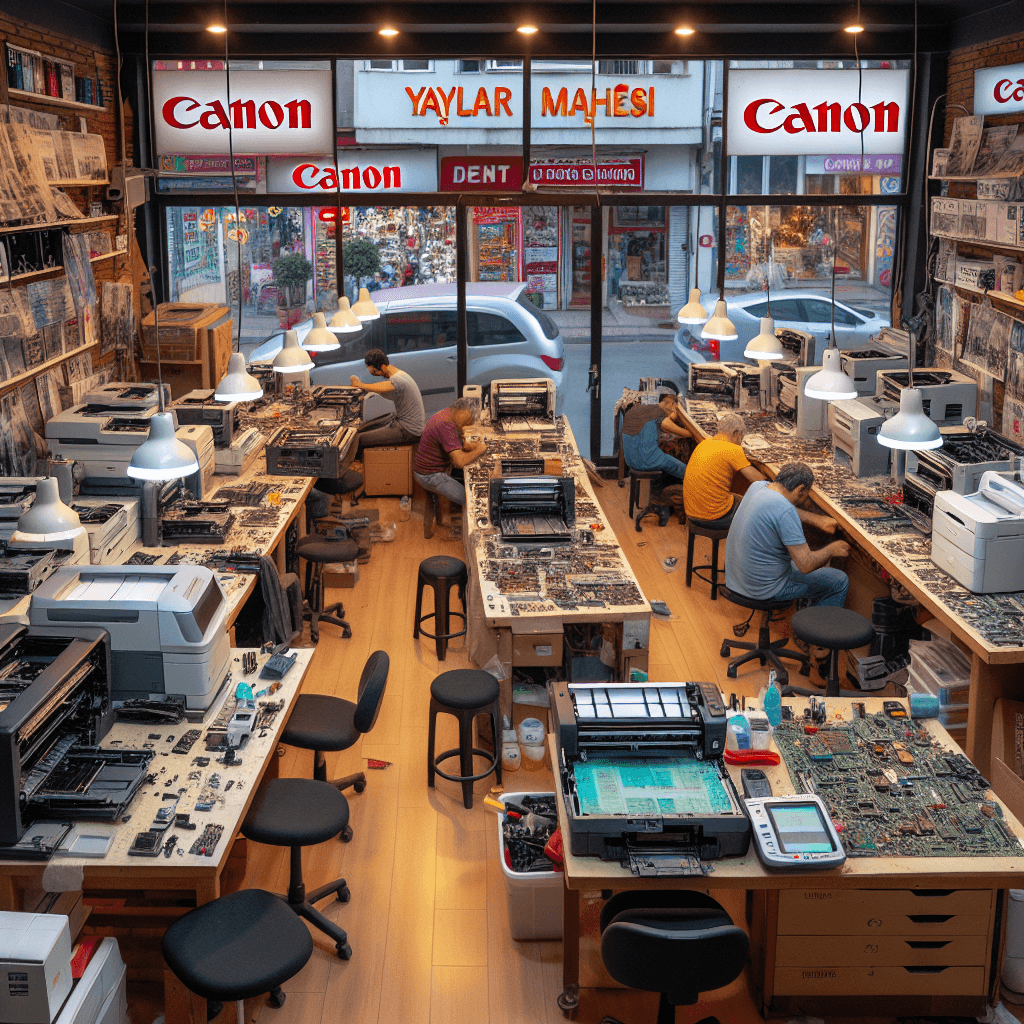 Canon Tuzla Yayla Mahallesi Yazıcı Tamir Servisi