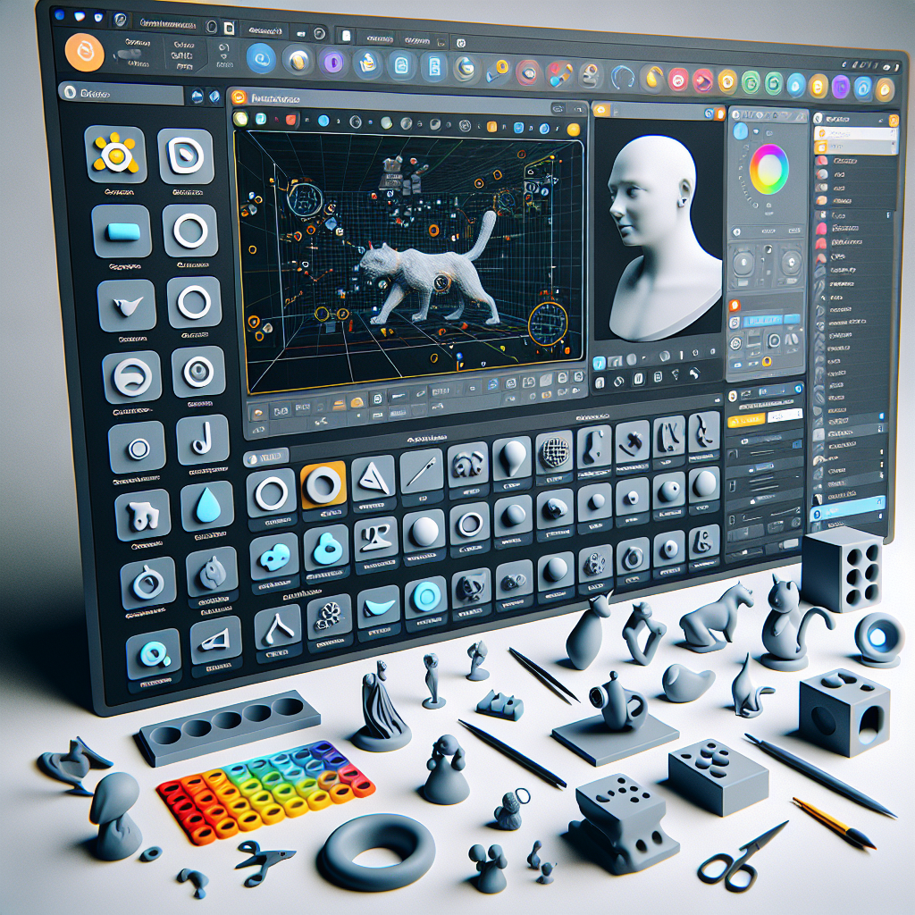 Blender (3D tasarım) Grafik ve Tasarım Programı