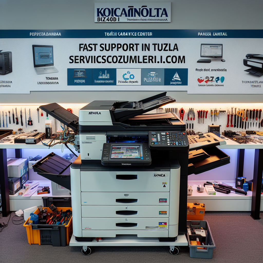 Konica Minolta bizhub C450i Yazıcılarınız İçin En Güvenilir Tamir ve Bakım! Tuzla'da Hızlı Destek - ServisCozumleri.com