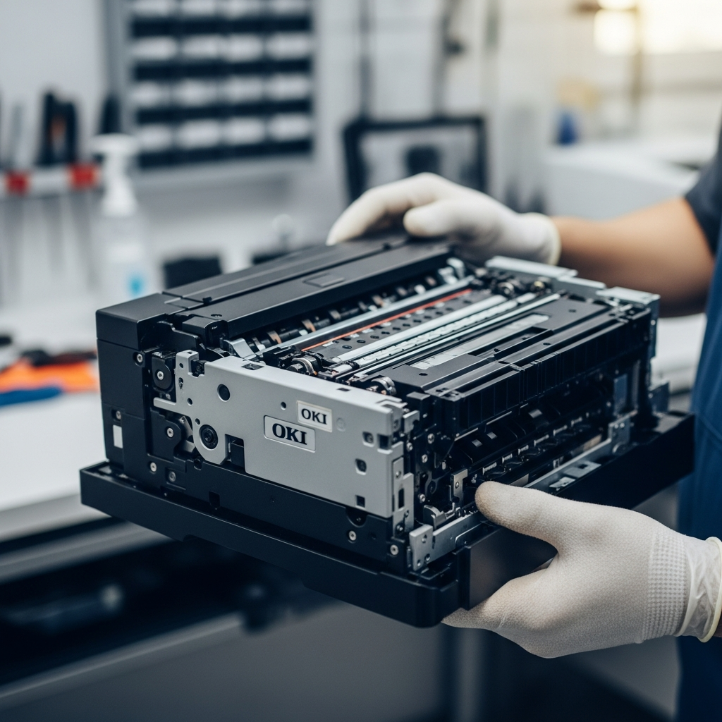 Generate a high-quality, relevant image prompt for an article about: Başiskele Oki Yazıcı Tamir: