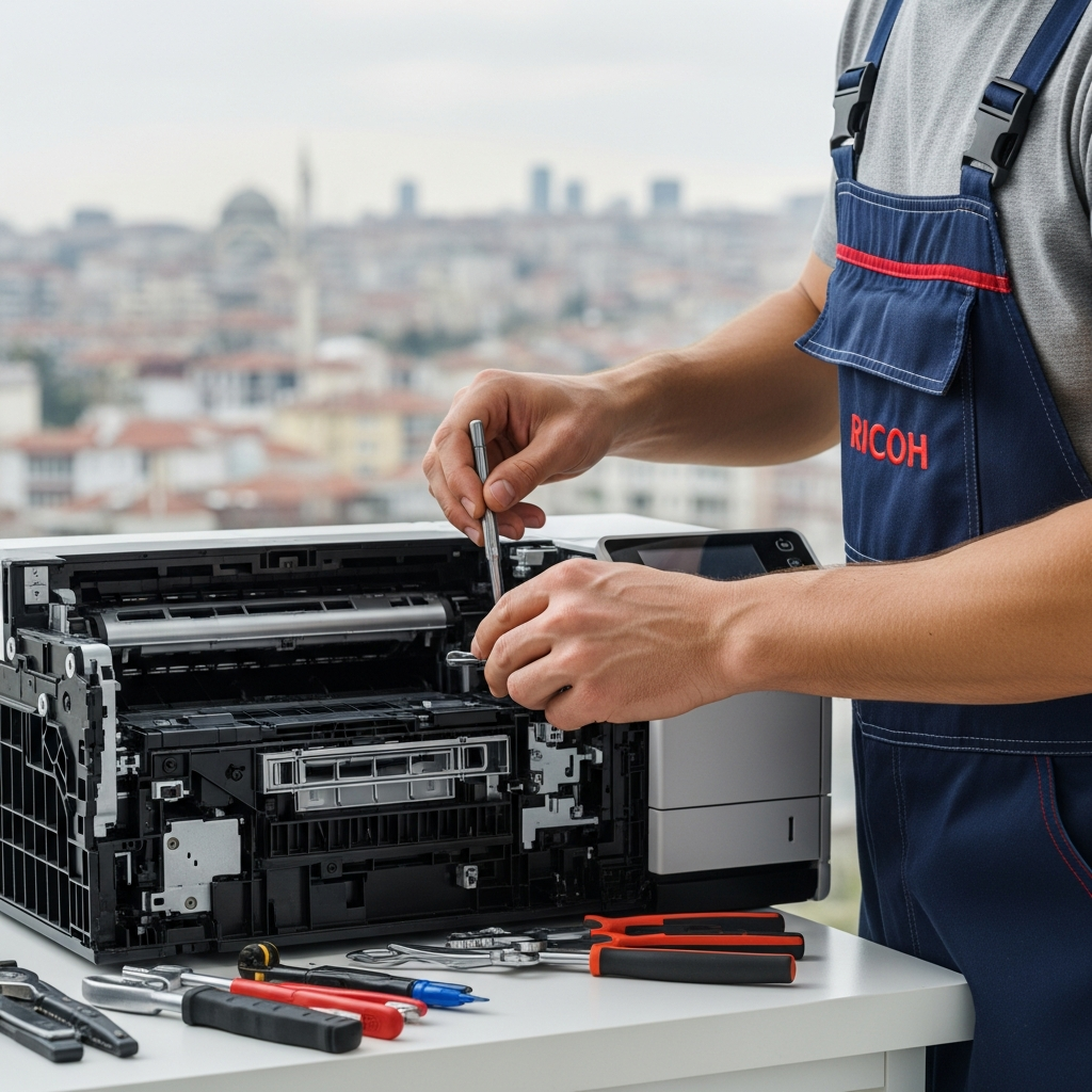 Generate a high-quality, relevant image prompt for an article about: Başiskele Camidüzü Ricoh Yaz