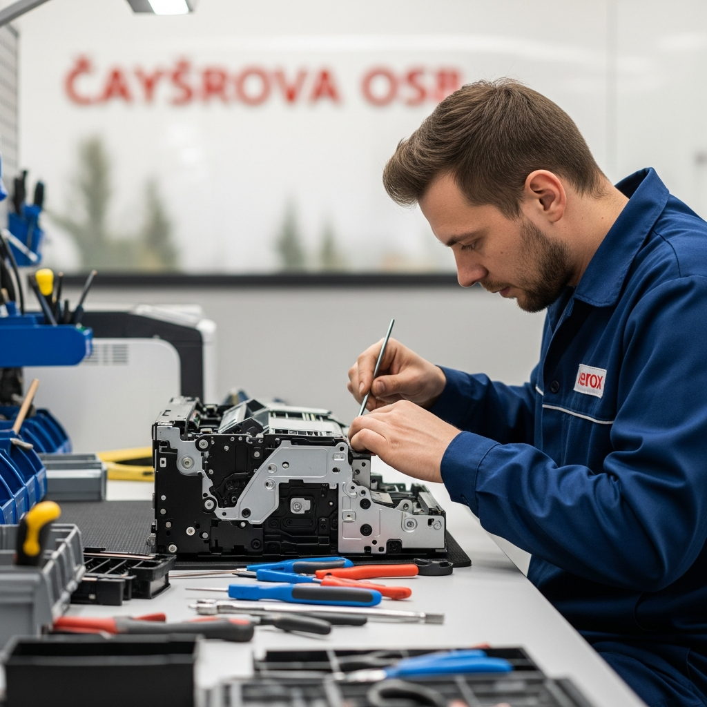 Generate a high-quality, relevant image prompt for an article about: Xerox Yazıcı Tamir Çayırova