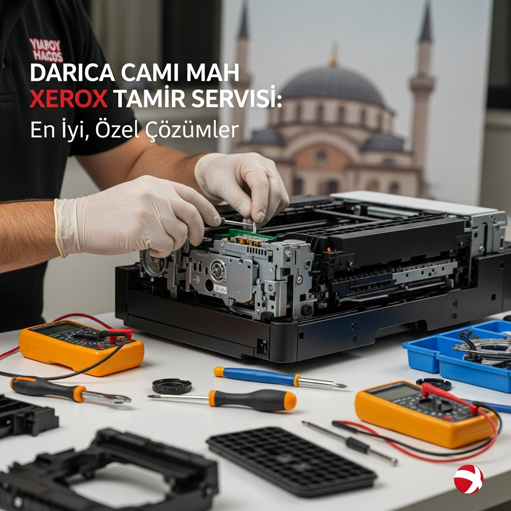 Generate a high-quality, relevant image prompt for an article about: Darıca Cami Mah Xerox Yazıcı