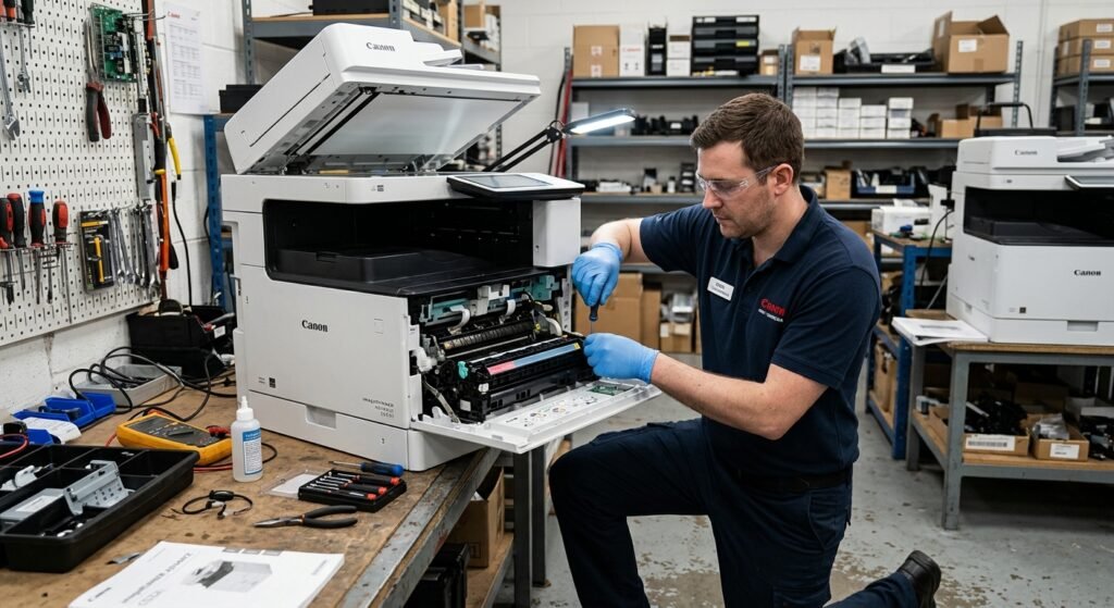 Canon yazıcı teknik servis tamir işlemi