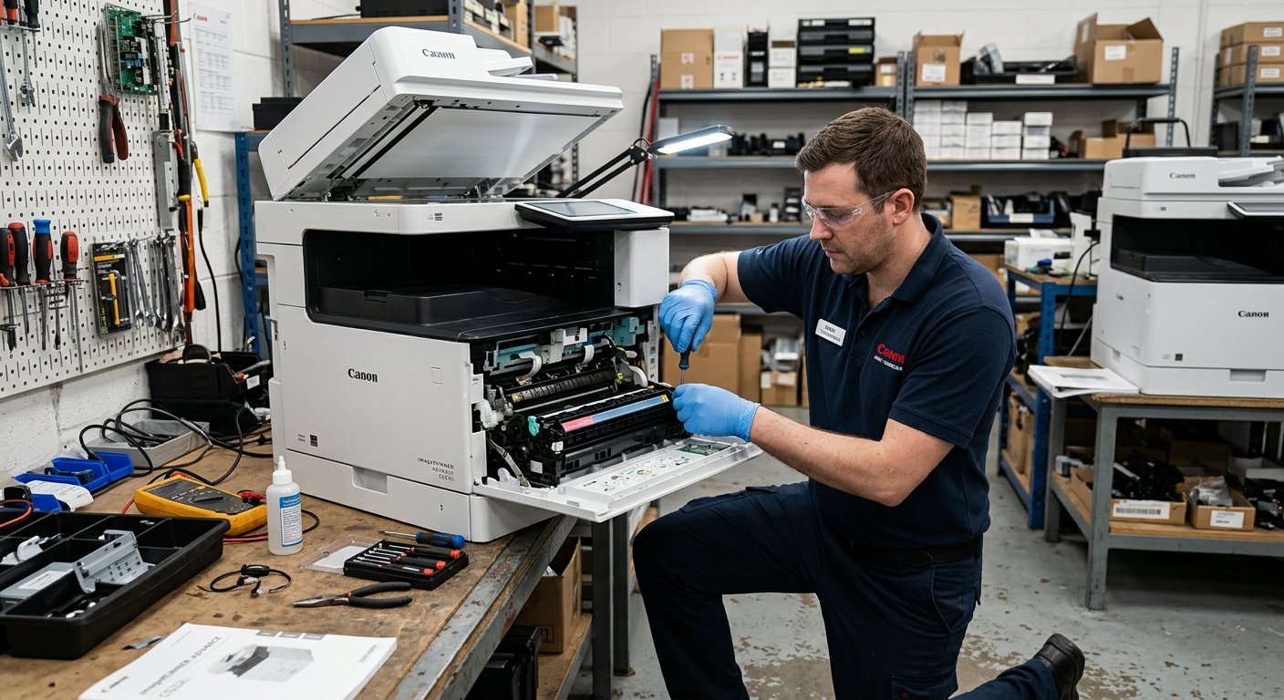 Canon yazıcı teknik servis tamir işlemi