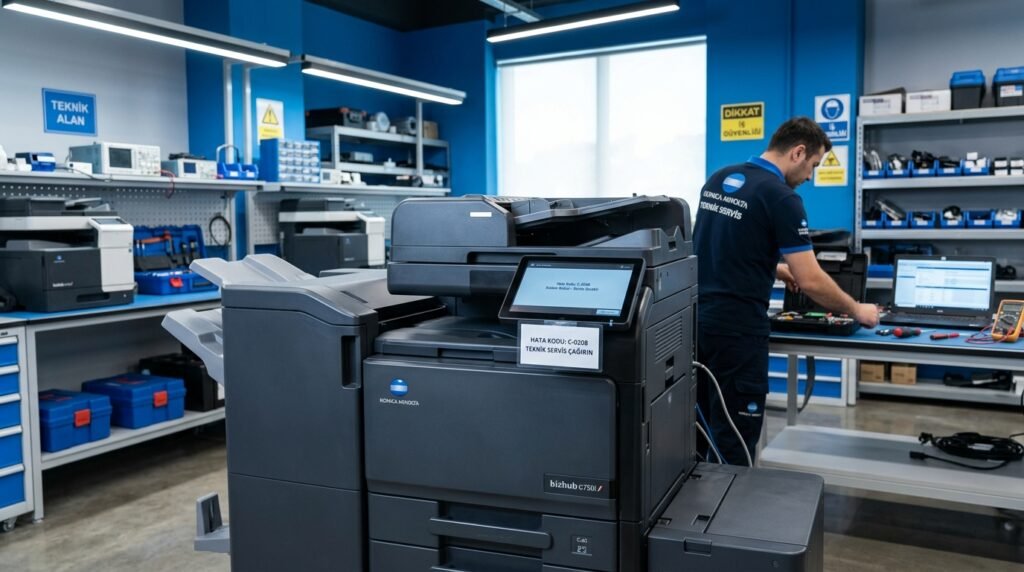 Konica Minolta C-D101 hata kodu ve çözümü - Profesyonel teknik servis